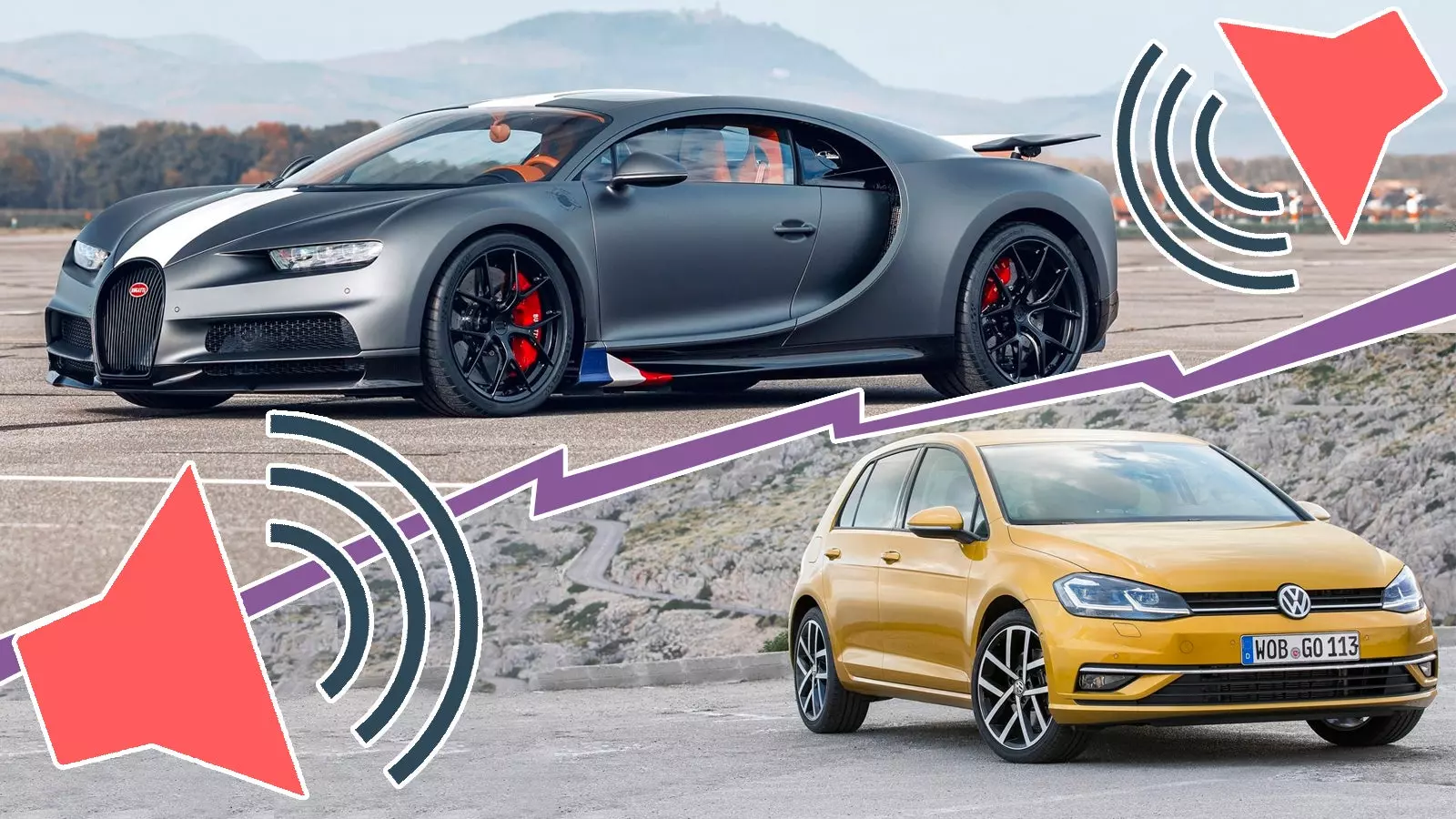 Here’s One Thing a VW Golf and a Bugatti Chiron Share
