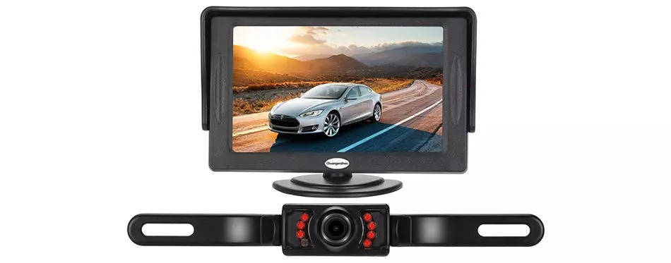 chuanganzhuo backup camera and monitor kit for car