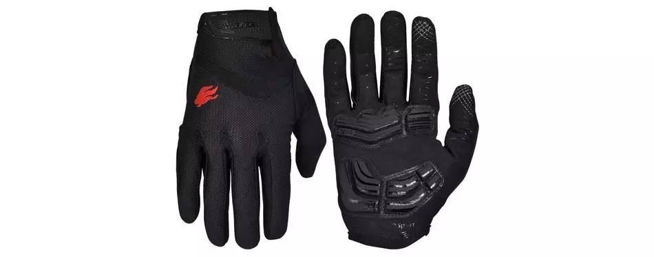 seibertron dirtpaw unisex mountain bike gloves