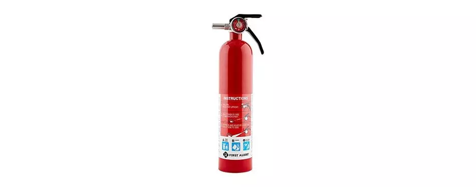 first alert rechargeable standard home fire extinguisher