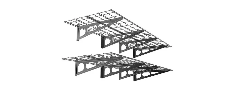 fleximounts wall shelf garage storage rack floating shelves