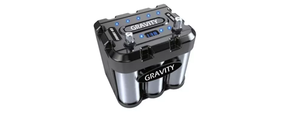 gravity car audio battery