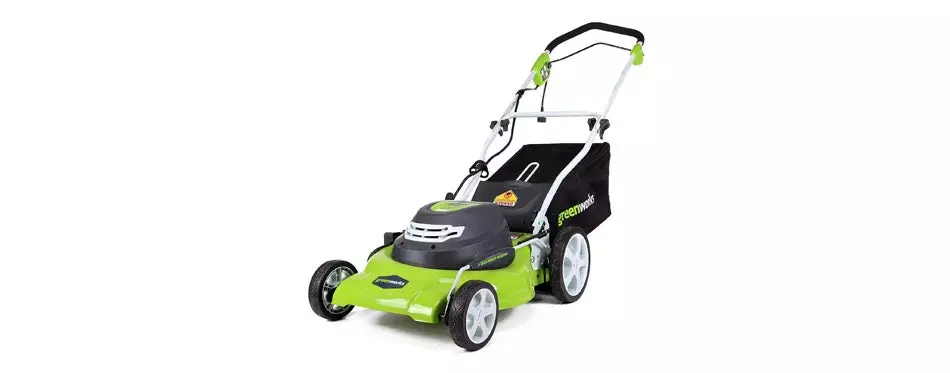 green works electric lawn mower