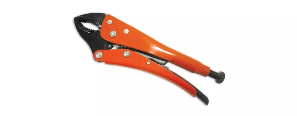 grip-on 111-10 10-inch curved jaw locking pliers
