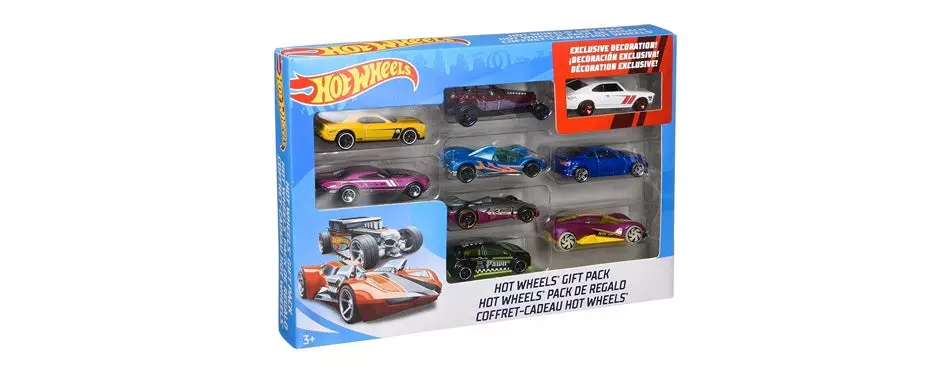 hot wheels 9-car gift pack