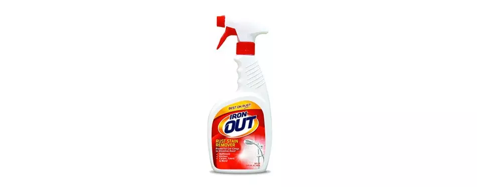 iron out rust stain remover spray gel