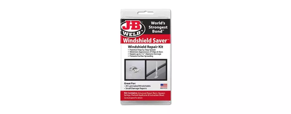 8. j-b weld 2100 windshield saver repair kit