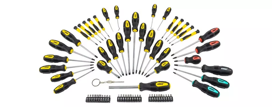 jegs 69-pc magnetic screwdriver set