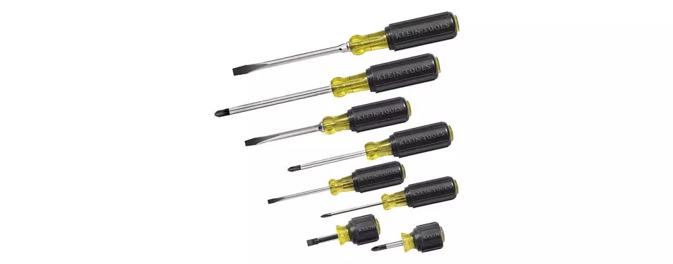 klein tools screwdriver set 8 piece