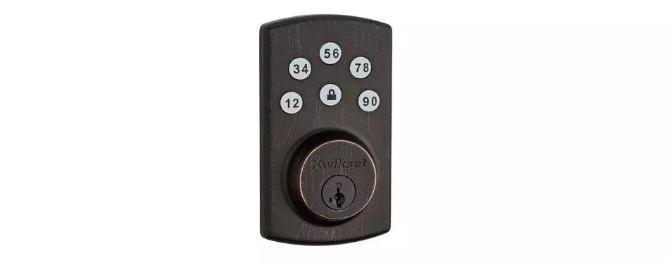 kwikset powerbolt electronic keyless door lock