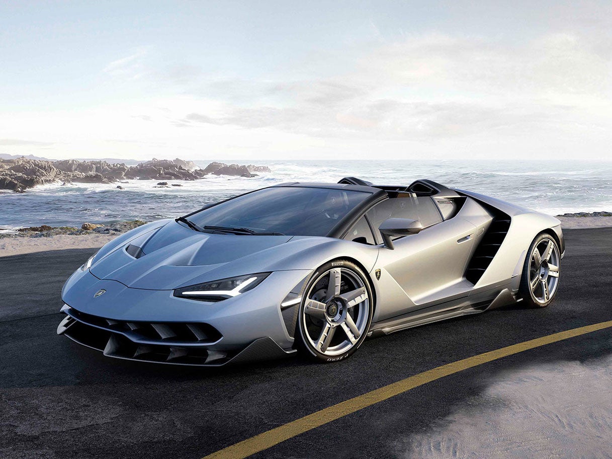 Lamborghini Centenario Roadster front 3-4