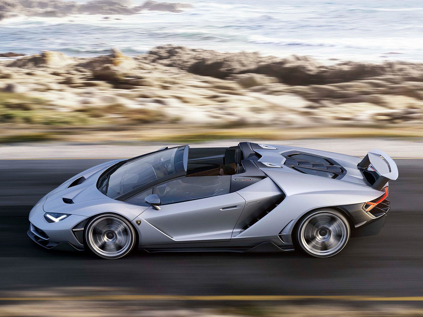 Lamborghini Centenario Roadster side view