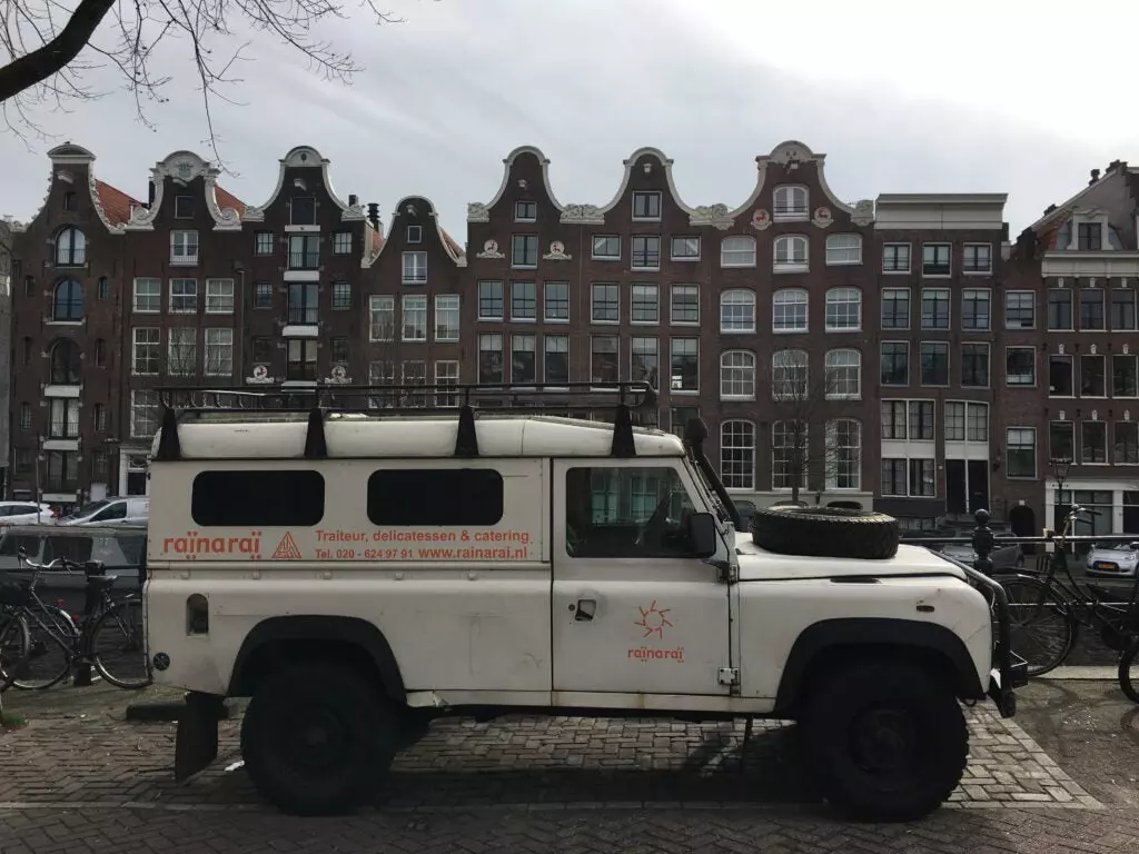 Party Down With This Catering Land Rover Defender 110 in Amsterdam