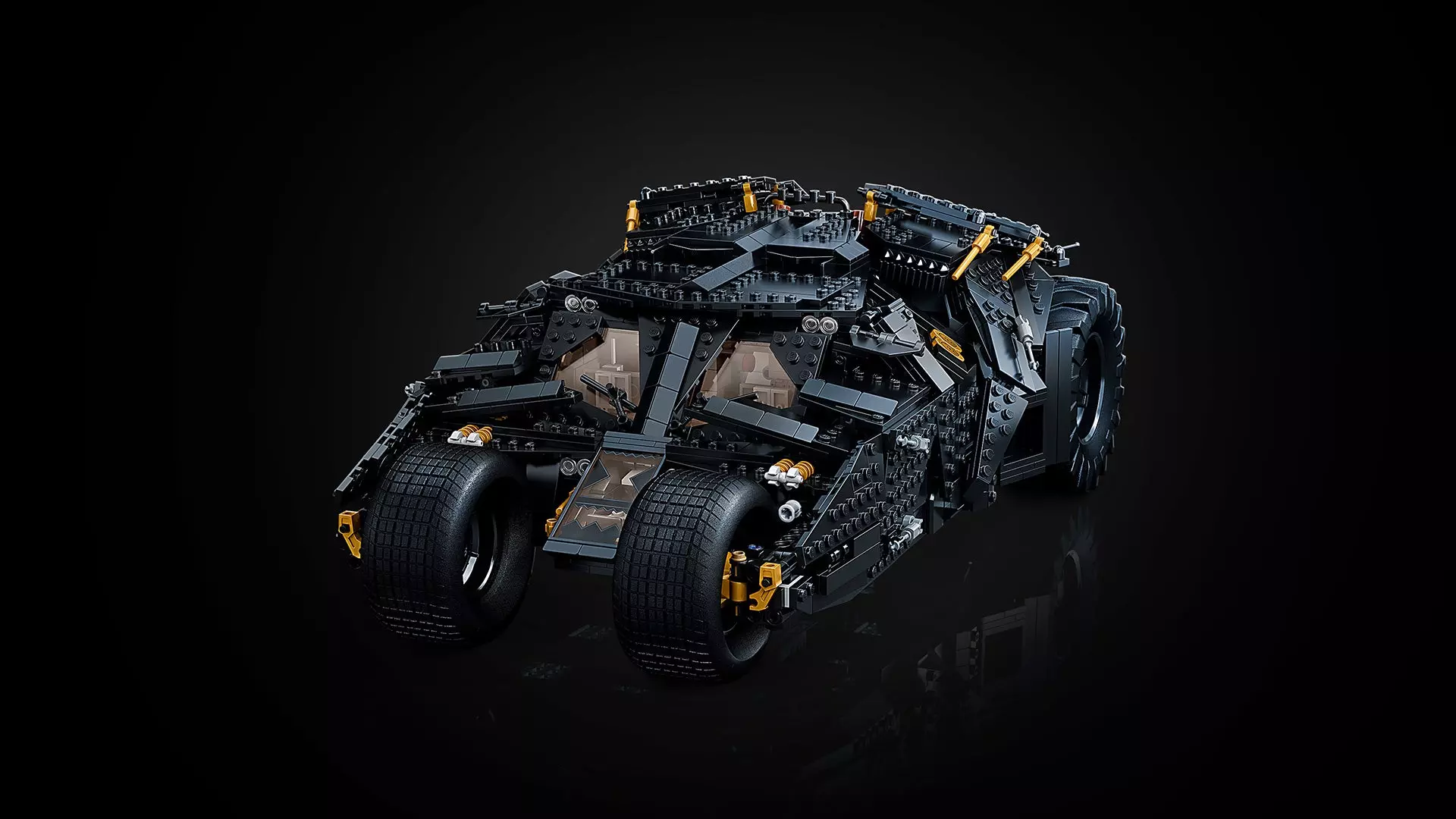 Lego Studs Make the 2,049-Piece Batman Tumbler Look Even Wilder | Autance