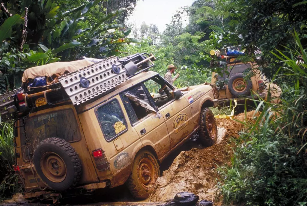 camel trophy land rover discovery