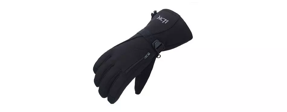 mcti waterproof men’s snowmobile gloves