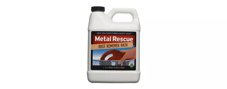 metal rescue rust remover bath