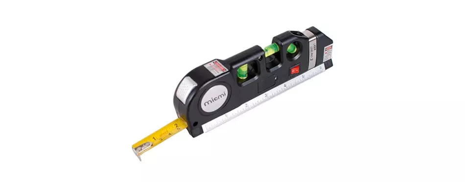 micmi multipurpose laser tape measure line 8ft