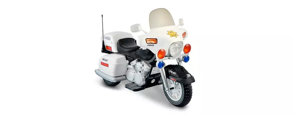 national products 12v police motorcycle