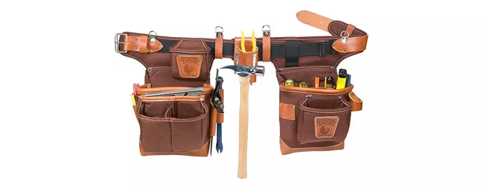 occidental leather adjust-to-fit tool bag set