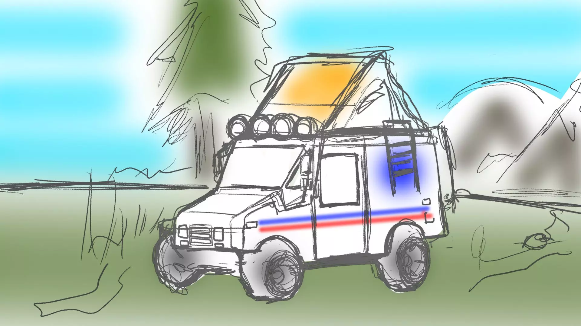Reduce, Reuse, Recycle: Old Mail Trucks Should Be Converted, Not Crushed