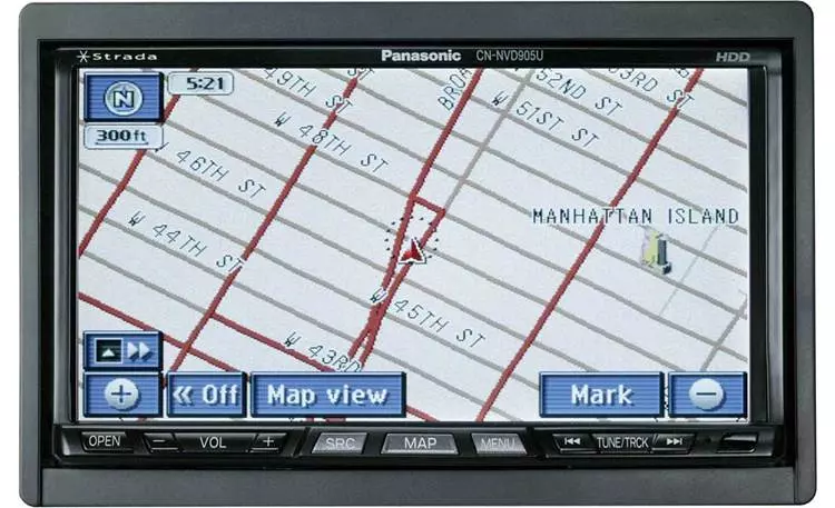 Factory Navigation Systems Looked Better in the 2000s