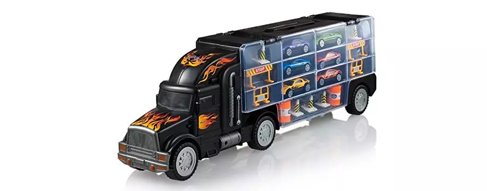 play22 toy truck transport car carrier
