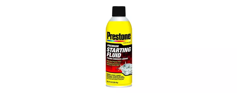 prestone starting fluid