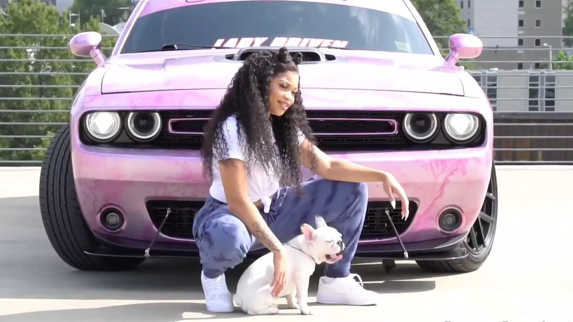 Follow Rica Rockettt and Her Pink Challenger Into the ATL Car Scene | Autance