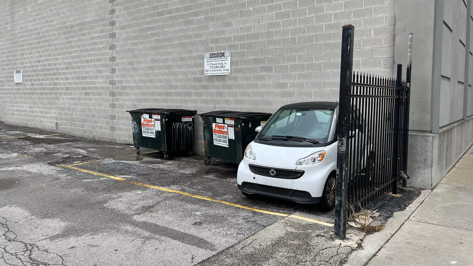 Dumpster Diving With a Smart Car