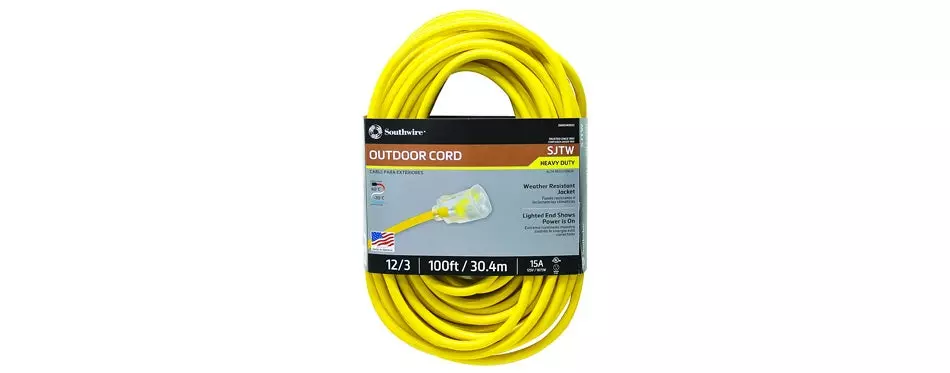 southwire 100 ft outdoor extension cord