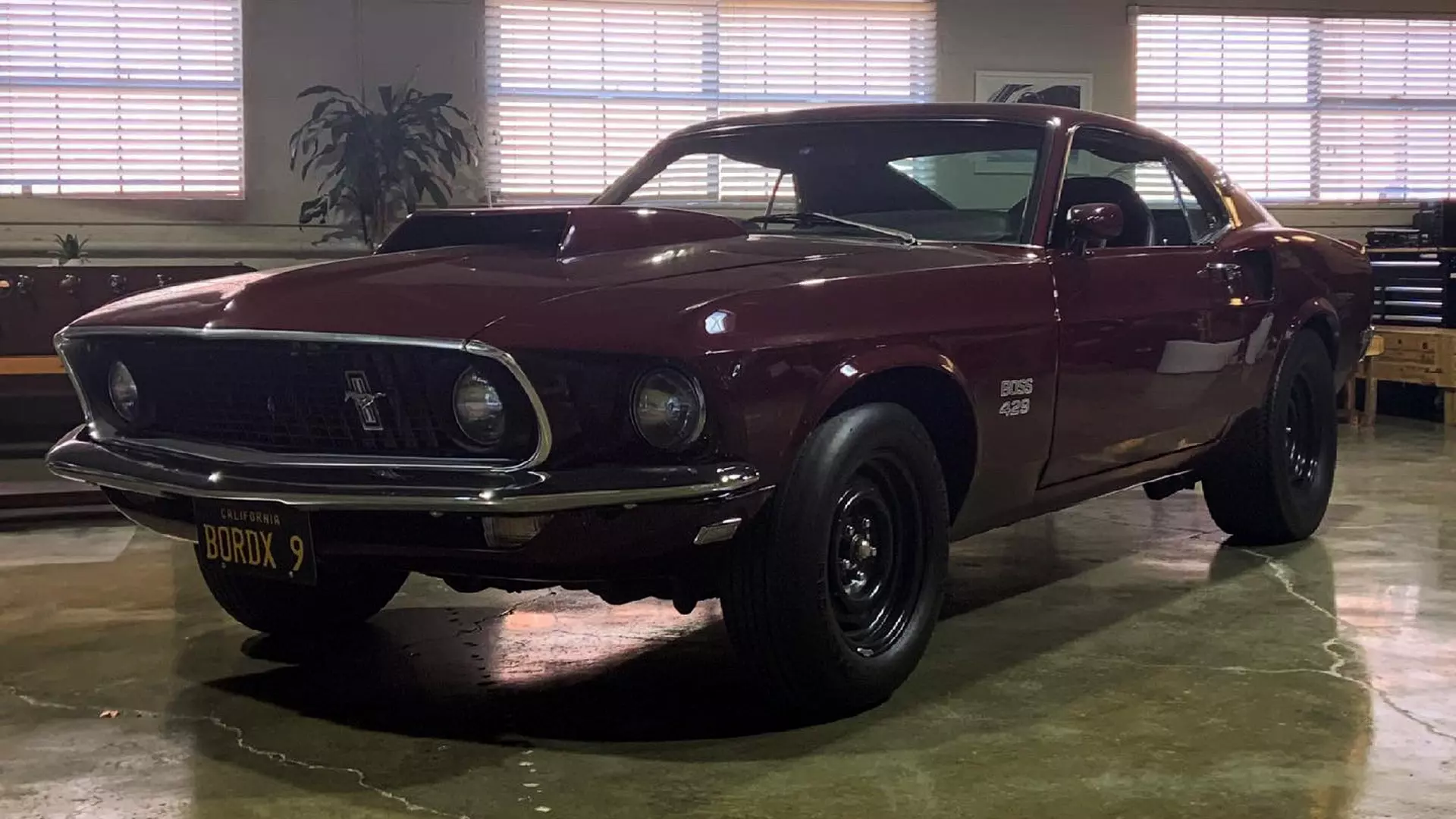 I Really Love the Subtle Rage of This 1969 Burgundy Mustang | Autance