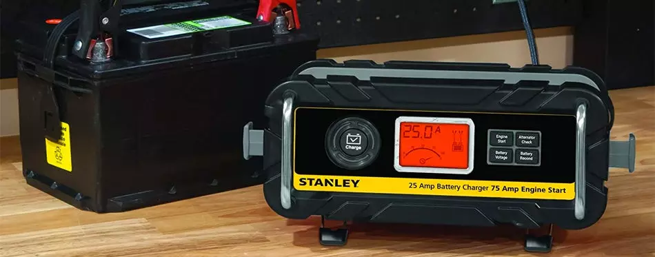 stanley bc25bs 25 amp bench battery charger