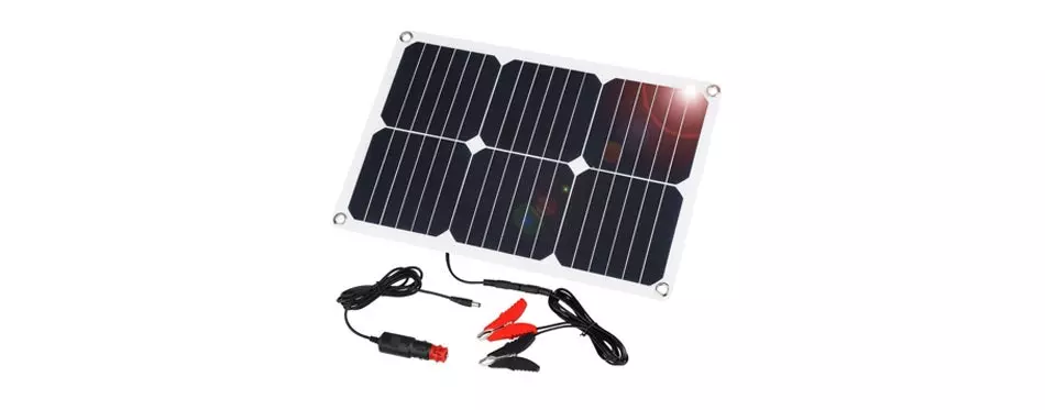 suaoki 18v solar car battery charger