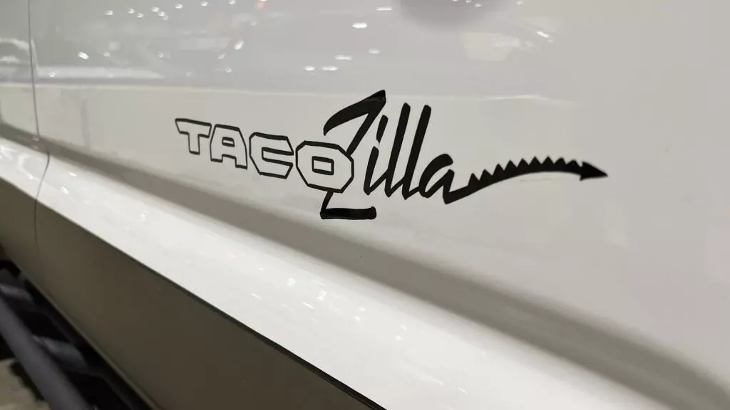 The TacoZilla Graphic Belongs in the Automotive Decal Hall of Fame