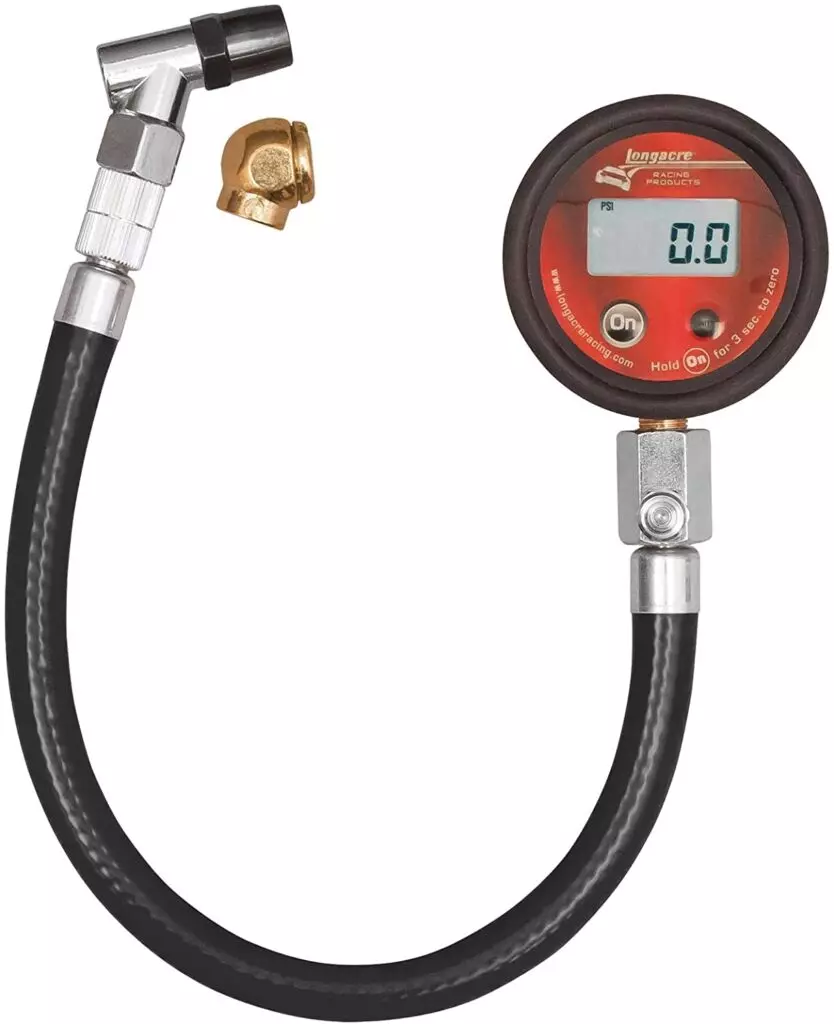 Digital tire pressure gauge