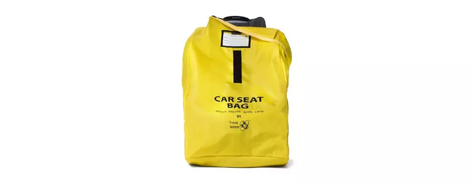 travel babeez durable car seat travel bag