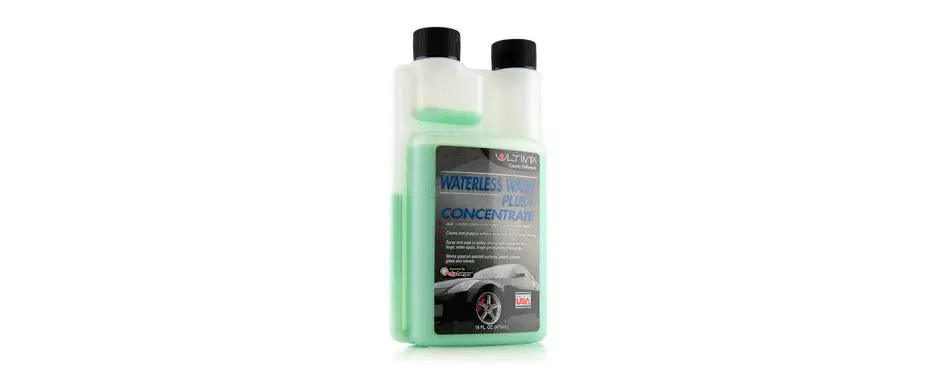 ultima waterless wash plus+ concentrate