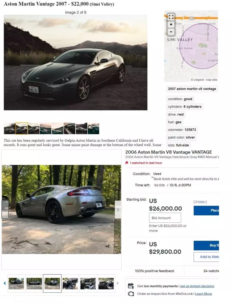 Aston Martin Pricing