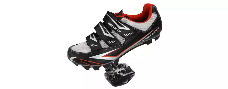 venzo mountain bike shoes & pedals