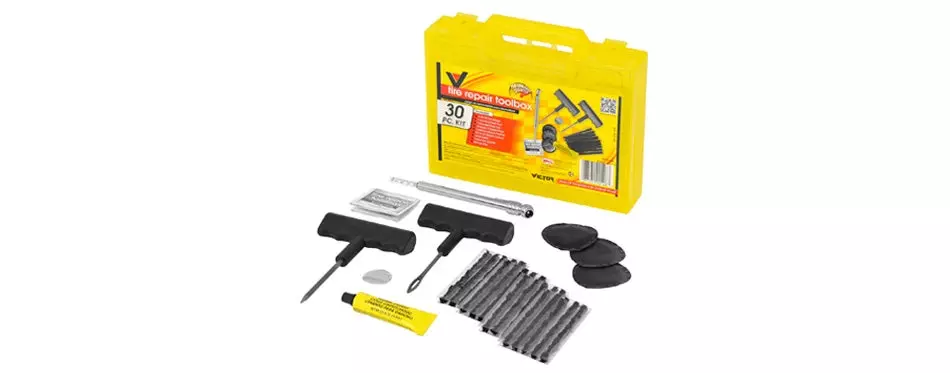 victor tire repair toolbox kit
