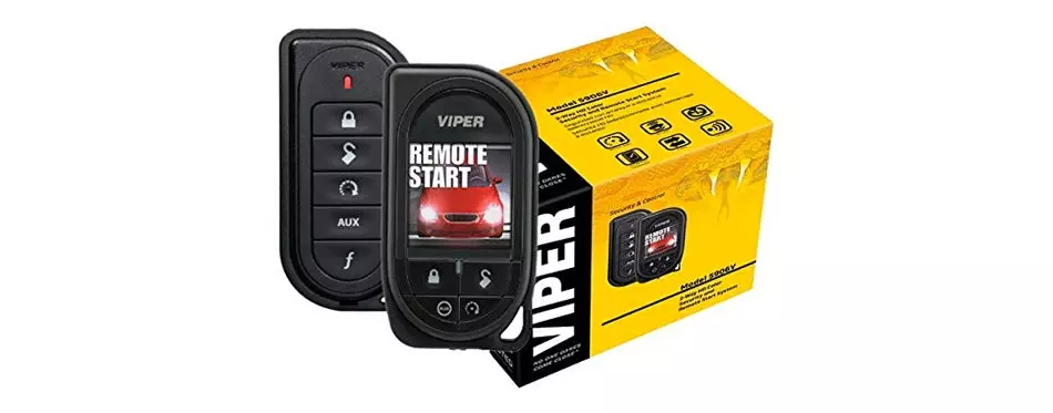 viper 5906v color remote car starter & security