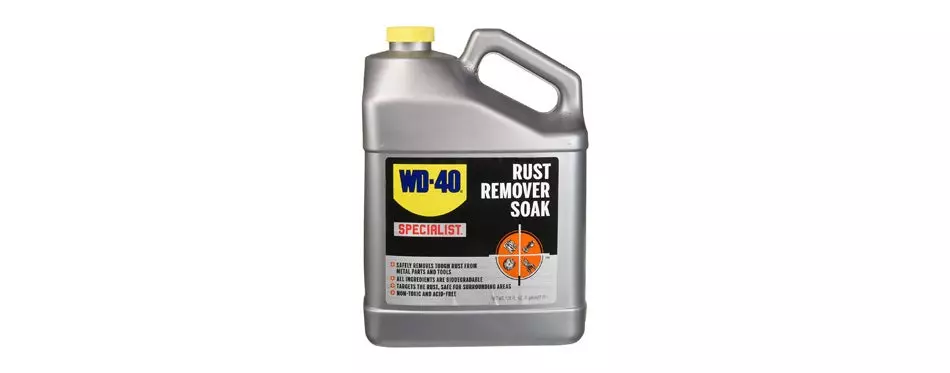 wd-40 specialist rust remover soak