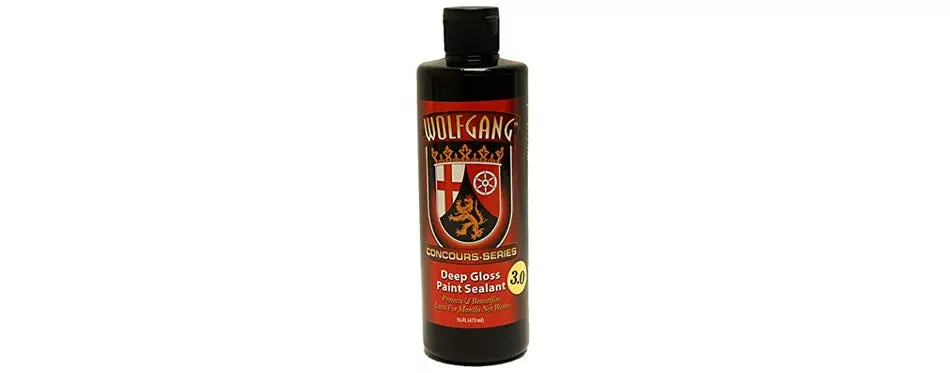wolfgang concours series car paint sealant
