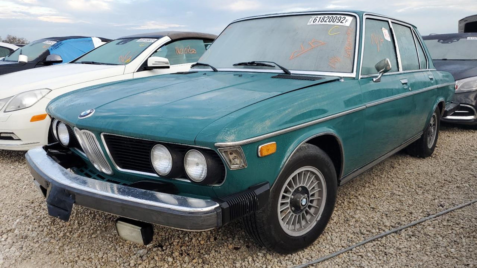 Jackie Kennedy’s 1974 BMW Bavaria Is Sitting on a Salvage Auction Lot in Florida