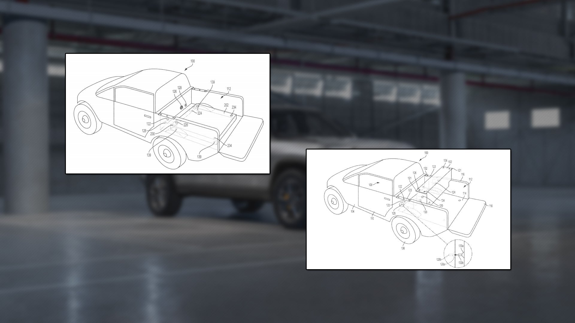 Rivian Patents Removable Bed-Mounted Battery Pack for Extended Range
