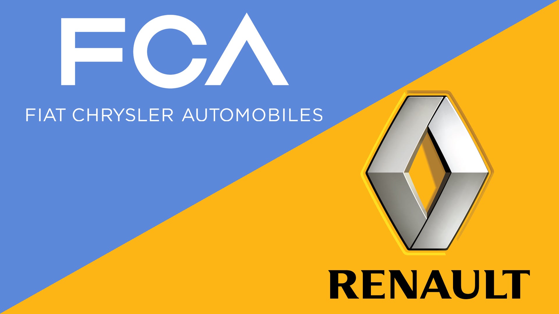 Fiat Chrysler Pursuing $35 Billion Merger With French Automaker Renault