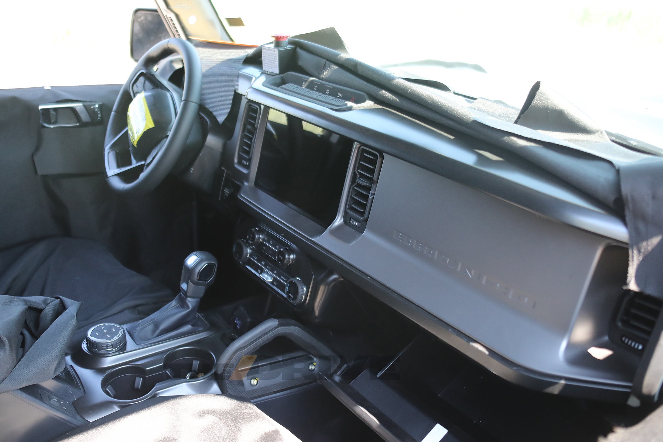 Here’s the 2021 Ford Bronco Interior Before You’re Supposed to See It