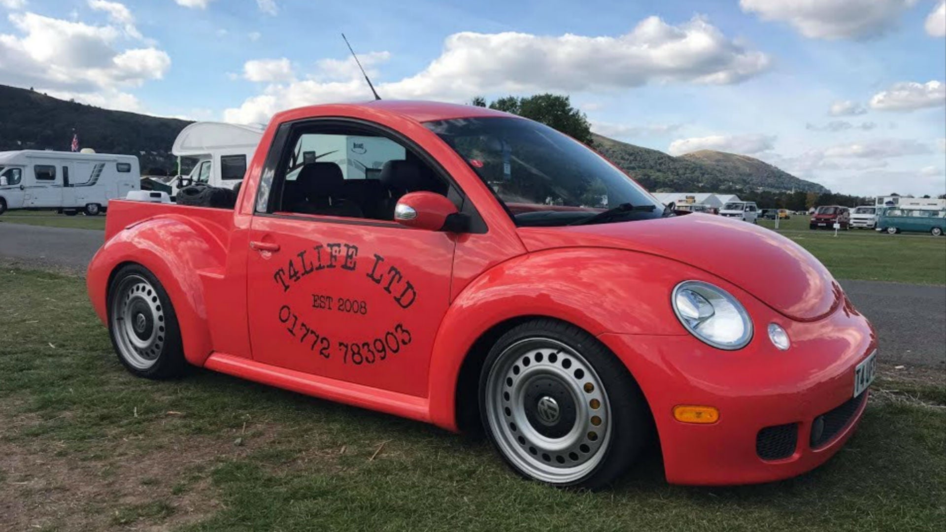 Turn Your VW Beetle Into an Adorable Pickup Truck With This $3,000 Kit