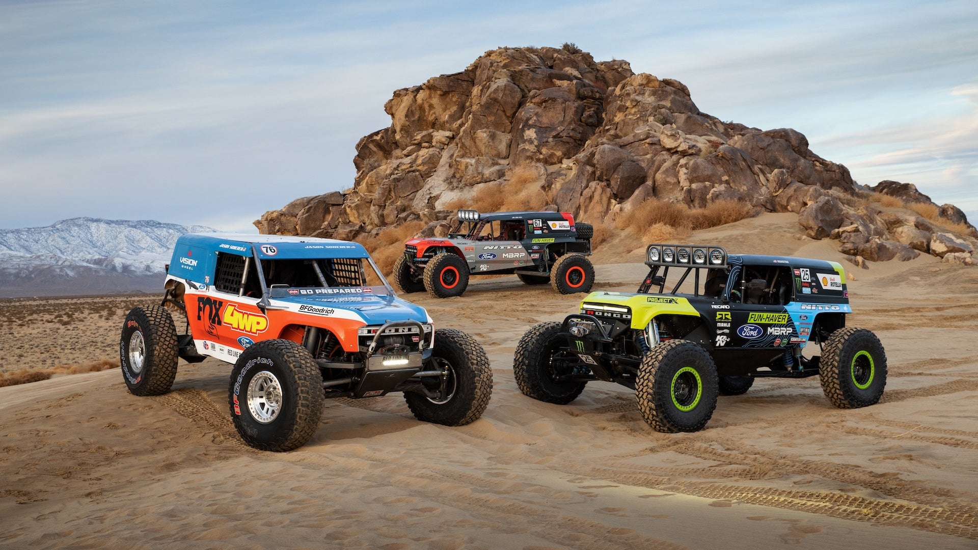 The Ford Bronco Is Going Off-Road Racing Again, This Time as a Rock-Crawling Buggy